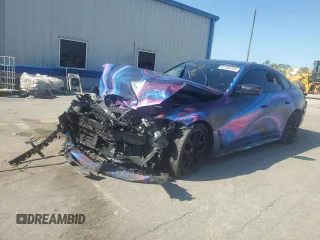 2022 BMW 4 Series M440i xDrive z VIN WBA13AW04NFM16353, wystawiony jako Copart lot #67592143 z przebiegiem 39 619 mil mil oraz Szkoda całkowita • Salvage title. Historia ofert i sprzedaży dostępna na DreamBid. Obrazek 1.