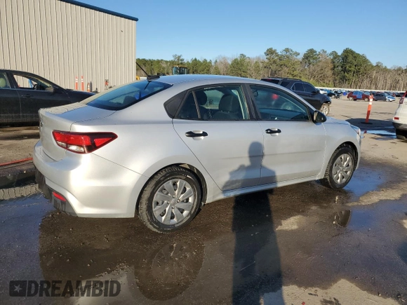 2018 Kia Rio LX with VIN 3KPA24AB6JE078829, listed as a Copart auction lot 47030805 with 63,550 mi miles and Salvage Title. Bid and sale history available at carsss.com. Image 3.