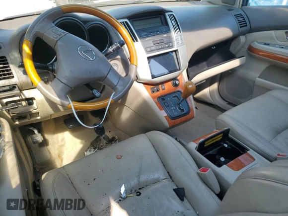 2004 Lexus RX 330 with VIN JTJHA31U240026587, listed as a Copart auction lot 52649455 with 139,732 mi miles and Salvage Title. Bid and sale history available at DreamBid. Image 7.
