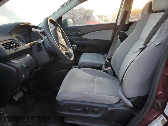 2015 Honda CR-V EX with VIN 5J6RM4H57FL001019, listed as a Copart auction lot 75494854 with Not Provided miles and Clean Title. Bid and sale history available at DreamBid. Image 7.