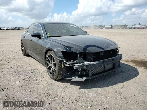 2019 Audi A6 Prestige with VIN WAUM2AF28KN038671, listed as a Copart auction lot 61748845 with 88,718 mi miles and Salvage title. Bid and sale history available at DreamBid. Image 14.