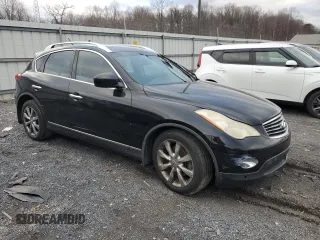 2008 Infiniti EX Journey with VIN JNKAJ09E68M302072, listed as a Copart auction lot 48194005 with Not provided miles and Salvage title. Bid and sale history available at DreamBid. Image 4.