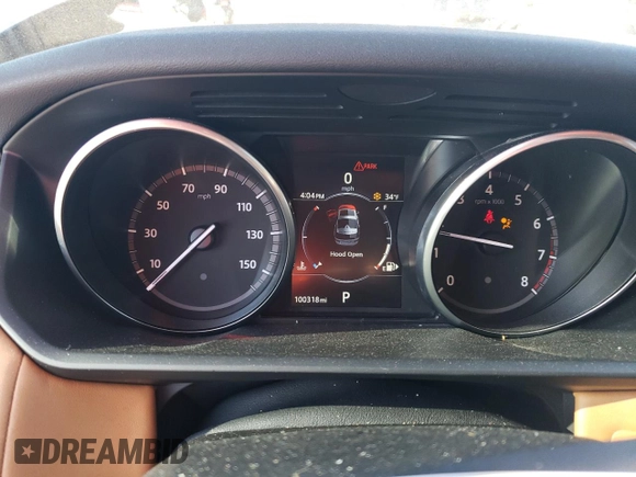 2017 Land Rover Discovery First Edition with VIN SALRTBBV8HA020787, listed as a Copart auction lot 88906495 with 100,318 mi miles and Salvage Title. Bid and sale history available at carsss.com. Image 9.