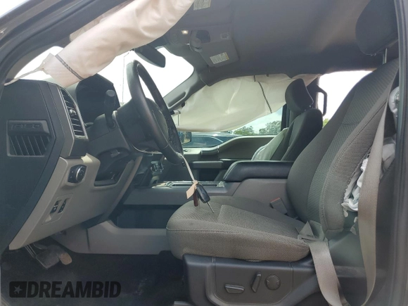 2020 Ford F-150 XL with VIN 1FTEW1CPXLFA13083, listed as a Copart auction lot 55293305 with 71,644 mi miles and Salvage title. Bid and sale history available at DreamBid. Image 7.