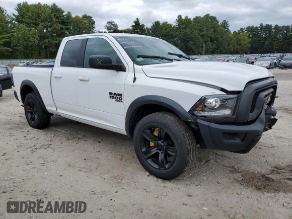 2021 Ram 1500 Classic Warlock with VIN 1C6RR7GG4MS547301, listed as a Copart auction lot 72256524 with 39,703 mi miles and Salvage Title. Bid and sale history available at carsss.com. Image 4.
