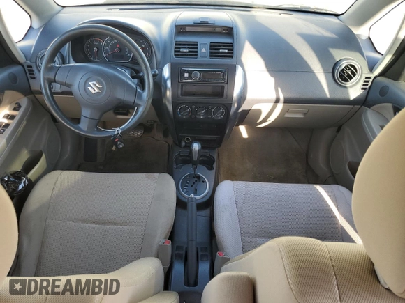 2009 Suzuki SX4 Man FWD with VIN JS2YC412796200908, listed as a Copart auction lot 73821924 with 125,721 mi miles and Salvage Title. Bid and sale history available at carsss.com. Image 8.