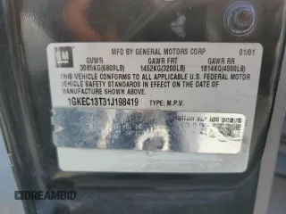 2001 GMC Yukon SLT with VIN 1GKEC13T31J198419, listed as a Copart auction lot 65012144 with 210,431 mi miles and Salvage Title. Bid and sale history available at carsss.com. Image 13.