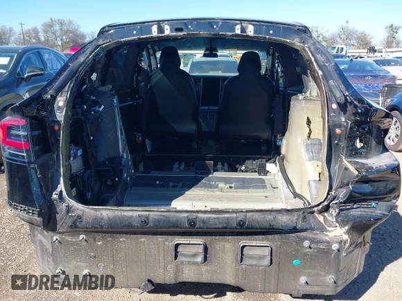 2019 Tesla Model X 75D with VIN 5YJXCDE2XKF161371, listed as a IAAI auction lot 41174741 with 34,979 mi miles. Bid and sale history available at carsss.com. Image 15.