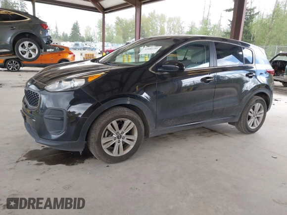 2018 Kia Sportage LX with VIN KNDPM3AC7J7463078, listed as a IAAI auction lot 42086356 with 75,406 mi miles and . Bid and sale history available at carsss.com. Image 17.