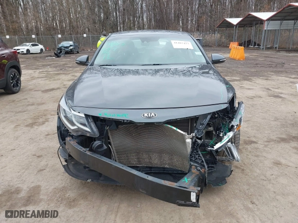 2019 Kia Optima LX with VIN 5XXGT4L33KG379368, listed as a IAAI auction lot 41487477 with 71,868 mi miles. Bid and sale history available at carsss.com. Image 12.