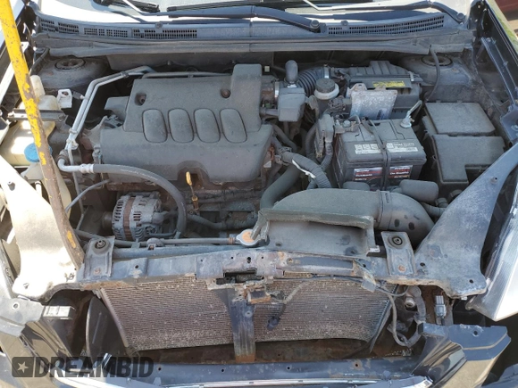 2010 Nissan Sentra SR with VIN 3N1AB6AP4AL695863, listed as a Copart auction lot 57063254 with 167,872 mi miles and Salvage Title. Bid and sale history available at DreamBid. Image 11.