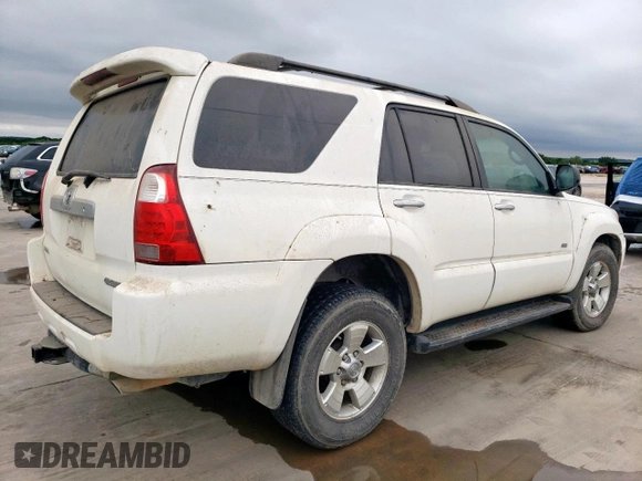 2007 Toyota 4Runner SR5 with VIN JTEZU14R078071071, listed as a Copart auction lot 56022775 with Not Provided miles and Clean Title. Bid and sale history available at DreamBid. Image 3.