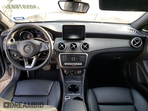 2017 Mercedes-Benz CLA with VIN WDDSJ4EB4HN465411, listed as a Copart auction lot 40597663 with 62,809 mi miles. Bid and sale history available at carsss.com. Image 8.