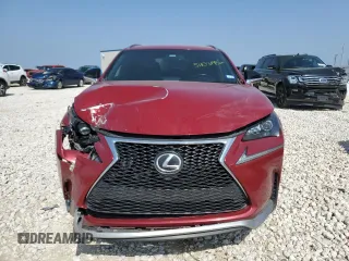 2017 Lexus NX with VIN JTJYARBZ8H2069015, listed as a Copart auction lot 51103195 with 136,127 mi miles and Salvage Title. Bid and sale history available at carsss.com. Image 5.