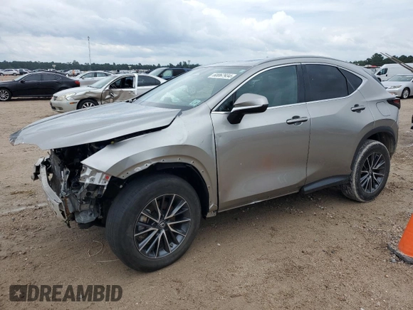 2023 Lexus NX with VIN 2T2GGCEZ9PC021752, listed as a Copart auction lot 60067934 with 8,967 mi miles and Salvage Title. Bid and sale history available at carsss.com. Image 1.