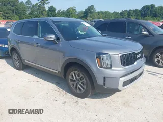 2025 Kia Telluride LX с VIN 5XYP24GC7SG581302, выставлен на аукционе IAAI как лот 42531167 с пробегом 4 709 миль миль и . История ставок и продаж доступна на DreamBid. Изображение 1.