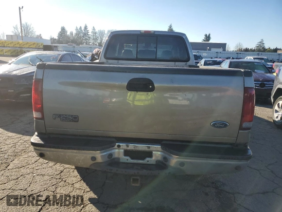 2003 Ford Super Duty F-250 XL with VIN 1FTNW20S03ED27345, listed as a Copart auction lot 86913354 with 0 mi miles and Salvage Title. Bid and sale history available at carsss.com. Image 6.