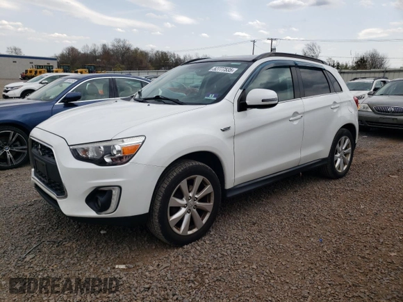 2015 Mitsubishi Outlander Sport 2.4 GT with VIN 4A4AR4AW5FE029034, listed as a Copart auction lot 52777535 with 232,032 mi miles and Clean Title. Bid and sale history available at carsss.com. Image 1.
