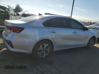 2021 Kia Forte LXS with VIN 3KPF24AD9ME290720, listed as a Copart auction lot 44442265 with 56,756 mi miles and Salvage title. Bid and sale history available at DreamBid. Image 3.