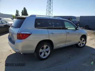 2010 Toyota Highlander Limited with VIN 5TDDK3EH9AS017163, listed as a Copart auction lot 56712655 with 164,873 mi miles and Salvage title. Bid and sale history available at DreamBid. Image 3.
