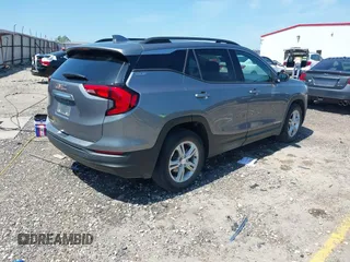 2020 GMC Terrain SLE with VIN 3GKALMEV1LL319443, listed as a IAAI auction lot 42375067 with 39,575 mi miles and . Bid and sale history available at DreamBid. Image 4.
