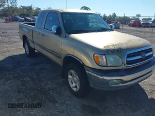 2002 Toyota Tundra SR5 with VIN 5TBRN34172S324326, listed as a IAAI auction lot 41683384 with 187,489 mi miles and . Bid and sale history available at DreamBid. Image 1.