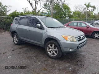 2006 Toyota RAV4 Limited with VIN JTMZK34V765000422, listed as a IAAI auction lot 41334290 with 201,993 mi miles and . Bid and sale history available at DreamBid. Image 1.