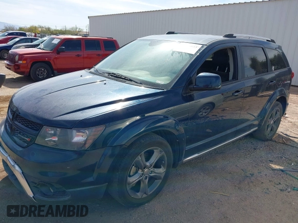 2015 Dodge Journey Crossroad z VIN 3C4PDCGG2FT578295, wystawiony jako IAAI lot #41906873 z przebiegiem 156 553 mil mil oraz . Historia ofert i sprzedaży dostępna na DreamBid. Obrazek 2.