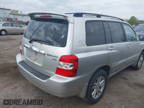 2006 Toyota Highlander z VIN JTEEW21A060020809, wystawiony jako IAAI lot #42147636 z przebiegiem 195 220 mil mil oraz . Historia ofert i sprzedaży dostępna na DreamBid. Obrazek 4.