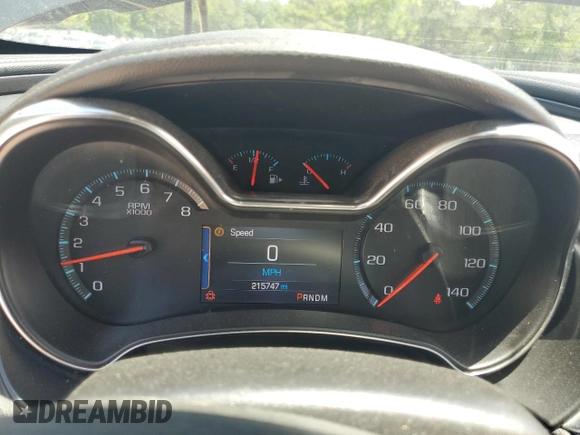 2014 Chevrolet Impala LT with VIN 2G1115SL1E9291216, listed as a Copart auction lot 56163445 with 215,747 mi miles and Salvage title. Bid and sale history available at DreamBid. Image 9.