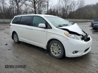 2011 Toyota Sienna XLE AAS with VIN 5TDYK3DC3BS046747, listed as a Copart auction lot 52611945 with 241,040 mi miles and Salvage Title. Bid and sale history available at carsss.com. Image 4.