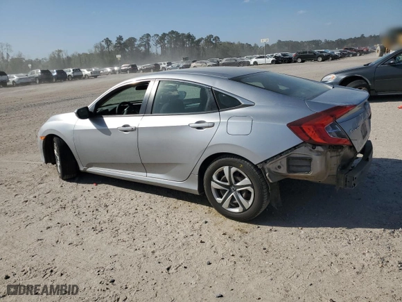 2017 Honda Civic Sedan LX with VIN 19XFC2F52HE051065, listed as a Copart auction lot 49777695 with 172,281 mi miles and Salvage Title. Bid and sale history available at carsss.com. Image 2.