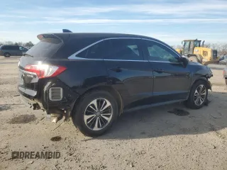 2018 Acura RDX w/Advance Pkg with VIN 5J8TB3H71JL003422, listed as a Copart auction lot 88500835 with 182,708 mi miles and Salvage Title. Bid and sale history available at carsss.com. Image 3.