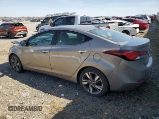 2014 Hyundai Elantra Limited z VIN 5NPDH4AEXEH477637, wystawiony jako Copart lot #52564715 z przebiegiem 131 561 mil mil oraz Szkoda całkowita • Salvage title. Historia ofert i sprzedaży dostępna na DreamBid. Obrazek 2.