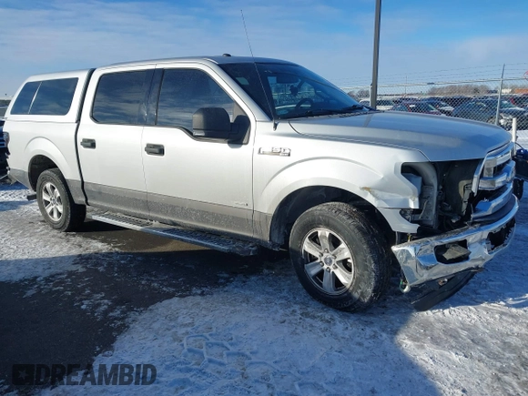 2016 Ford F-150 XL with VIN 1FTEW1CG7GKF33027, listed as a IAAI auction lot 41618098 with 121,747 mi miles and . Bid and sale history available at carsss.com. Image 1.