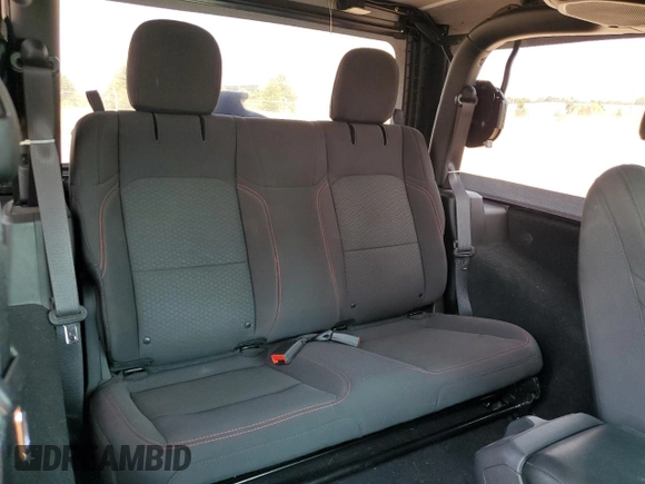 2022 Jeep Wrangler Rubicon with VIN 1C4HJXCG9NW197322, listed as a Copart auction lot 59984775 with 35,374 mi miles and Salvage title. Bid and sale history available at DreamBid. Image 11.