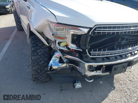 2019 Ford F-150 XL with VIN 1FTEW1EP0KFB38296, listed as a IAAI auction lot 41078929 with 72,251 mi miles. Bid and sale history available at carsss.com. Image 6.