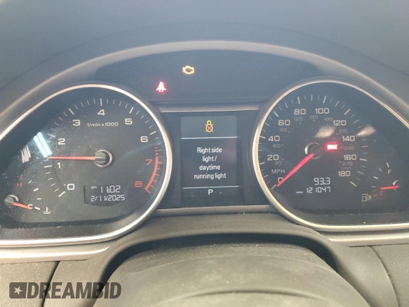 2014 Audi Q7 3.0T S line Prestige with VIN WA1DGAFE6ED020219, listed as a Copart auction lot 44638495 with 121,047 mi miles and Salvage Title. Bid and sale history available at carsss.com. Image 9.
