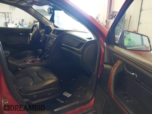 2014 Chevrolet Traverse LTZ z VIN 1GNKRJKD8EJ210990, wystawiony jako IAAI lot #41655601 z przebiegiem 218 804 mil mil oraz . Historia ofert i sprzedaży dostępna na DreamBid. Obrazek 5.