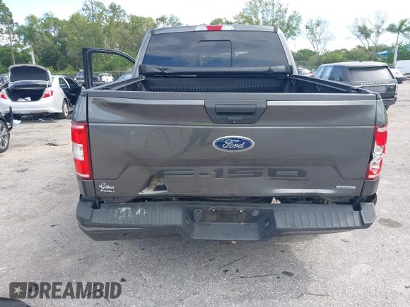 2019 Ford F-150 XL with VIN 1FTEW1CP6KFA29974, listed as a IAAI auction lot 42700306 with 114,333 mi miles and . Bid and sale history available at DreamBid. Image 6.