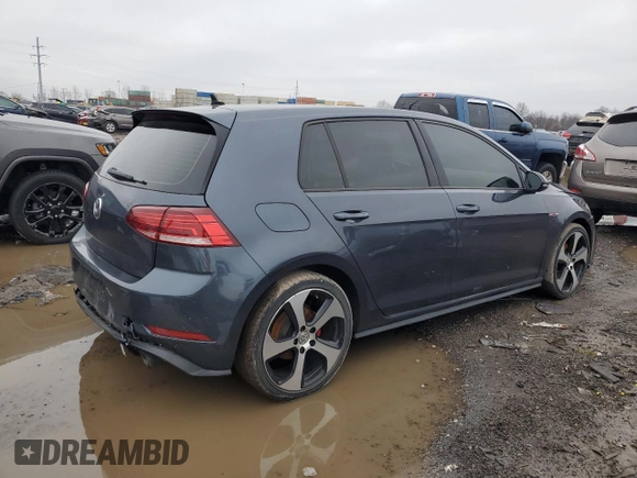 2018 Volkswagen Golf GTI S with VIN 3VW547AU1JM254669, listed as a Copart auction lot 39706134 with 81,176 mi miles. Bid and sale history available at carsss.com. Image 3.