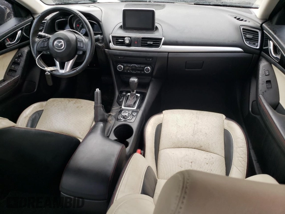 2015 Mazda 3 S Grand Touring with VIN JM1BM1W33F1263073, listed as a Copart auction lot 87162974 with 111,906 mi miles and Salvage Title. Bid and sale history available at DreamBid. Image 8.