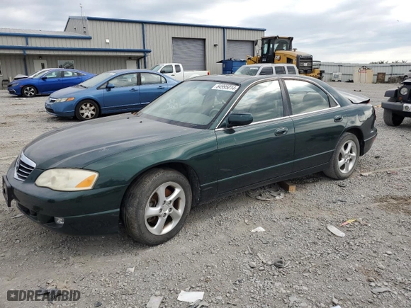 2001 Mazda Millenia with VIN JM1TA221011708952, listed as a Copart auction lot 64995014 with NaN miles and Salvage Title. Bid and sale history available at carsss.com. Image 1.