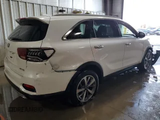 2019 Kia Sorento EX V6 with VIN 5XYPHDA57KG465221, listed as a Copart auction lot 50926655 with 40,359 mi miles and Salvage Title. Bid and sale history available at carsss.com. Image 3.