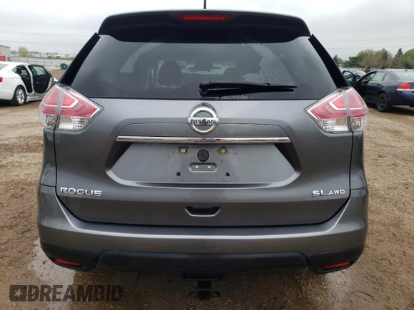 2015 Nissan Rogue SL с VIN 5N1AT2MV2FC897029, выставлен на аукционе Copart как лот 55111715 с пробегом Не указан миль и Списание • Salvage title. История ставок и продаж доступна на DreamBid. Изображение 6.