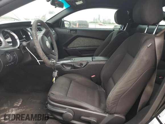 2012 Ford Mustang V6 Premium with VIN 1ZVBP8AM9C5272295, listed as a Copart auction lot 52722335 with 152,716 mi miles and Salvage Title. Bid and sale history available at carsss.com. Image 7.