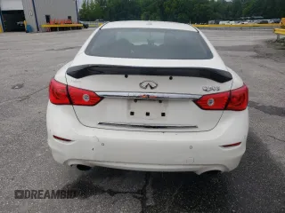 2017 Infiniti Q50 Sport z VIN JN1EV7AP0HM734043, wystawiony jako Copart lot #58812505 z przebiegiem 111 596 mil mil oraz Szkoda całkowita • Salvage title. Historia ofert i sprzedaży dostępna na DreamBid. Obrazek 6.