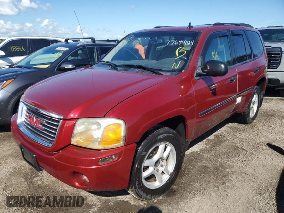 2008 GMC Envoy SLE2 with VIN 1GKDS13S682251401, listed as a Copart auction lot 77644024 with Not Provided miles and Non Repairable. Bid and sale history available at DreamBid. Image 1.
