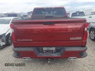 2021 Chevrolet Silverado 1500 High Country with VIN 3GCUYHET2MG141357, listed as a Copart auction lot 52708715 with 55,021 mi miles and Clean Title. Bid and sale history available at carsss.com. Image 6.