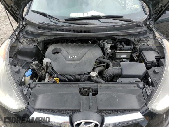 2012 Hyundai Veloster w/Black Int with VIN KMHTC6AD0CU059003, listed as a Copart auction lot 58480625 with 133,137 mi miles and Salvage title. Bid and sale history available at DreamBid. Image 12.